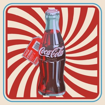 Набор бальзамов для губ Lip Smacker Coca-Cola Bottle 6 шт