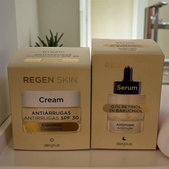 Антивозрастный набор по уходу за лицом Deliplus Regen Skin