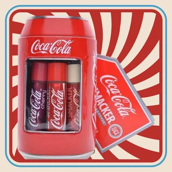 Набор бальзамов для губ Lip Smacker Coca-Cola Can 6 шт