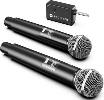 Microfono Karaoke Wireless con Connessione Uno a Uno, Bassa Latenza, per Feste e Canto a Casa
