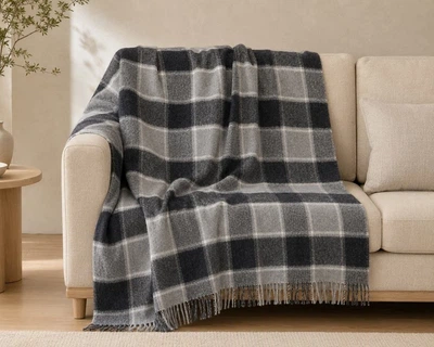 Плед Vladi Palermo Sofa бело-серо-антрацитовый 170х210 от 1 шт