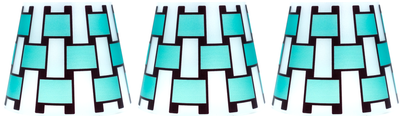Zestaw abażurów Fatboy Mini Cappie Basket Weave Sky 3 szt. (8719773045027)