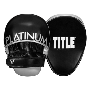 Лапи боксерські TITLE Platinum Prolific Punch Mitts - Black/Silver