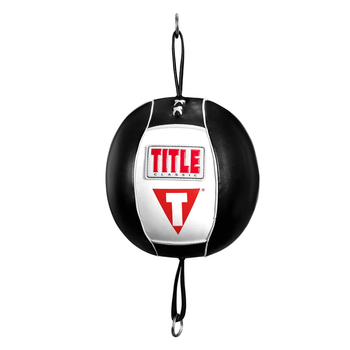 Груша боксерська на розтяжках TITLE Classic Double End Bag 3.0 White/Red розмір 5