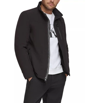 Мужская куртка Softshell Calvin Klein с подкладкой из шерпы 1160395502 (Черный S)