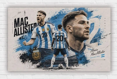 Бумажный плакат "Мак Аллистер. Mac Allister", 120х75 см