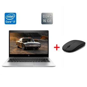 Ультрабук Б-клас HP EliteBook 840 G5 / 14" (1920x1080) IPS / Intel Core i7-8650U (4 (8) ядра по 1.9 - 4.2 GHz) / 16 GB DDR4 / 256 GB SSD / Intel UHD Graphics 620 / Fingerprint / HDMI / Windows 10 б/в + Подарунок Флеш-накопичувач USB 32 GB