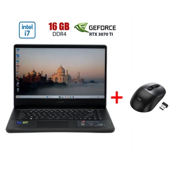 Ноутбук Б-клас MSI Vector GP66 12UGS / 15.6" (1920x1080) IPS / Intel Core i7-12700H (14 (20) ядер по 2.3 - 4.7 GHz) / 16 GB DDR4 / 960 GB SSD / nVidia GeForce RTX 3070 Ti, 8 GB GDDR6X, 256-bit / WebCam б/в + Подарунок Бездротова миша HOCO GM28