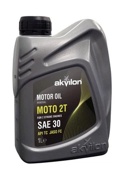 Моторное масло Akvilon 2T (1L) для скутера тримера