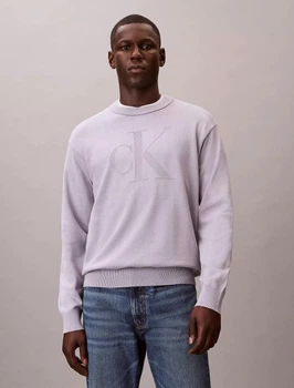Джемпер мужской Calvin Klein 4RF322G(Lilac Gray) L Лиловый (199155940702)