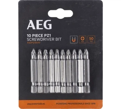 Бита AEG AAK5010TX40, SL5, 50мм (10шт) (4932479529)