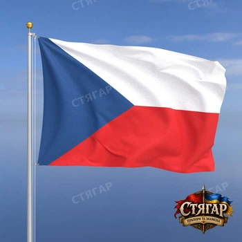 Флаг Стягар Чехии 2,25 х 1,5 м