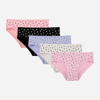 Набір трусиків сліпів жіночих бавовняних Donella 318149 M 5 шт Холодний мікс (8697840953690)