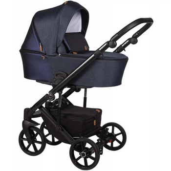 Дитяча універсальна коляска 2в1 Baby Merc Mosca / Коляска з люлькою та прогулянковим блоком