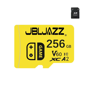 Micro sd карта памяти флешка флеш-карта 256 ГБ jbljazz черная JBLJAZZ (GS1115)