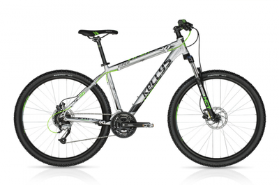 Велосипед Kellys 18 Viper 50 Neon 27.5/21.5 Silver-Green