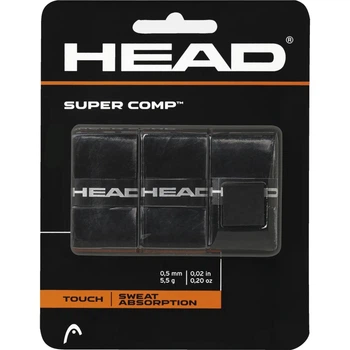Обмотка для ракеток Head SUPERCOMP черная (3 штуки) 285-088 black