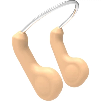 Затискач для носа Speedo COMPETITION NOSE CLIP (TPR) XU тілесно-бежевий 8-004977574