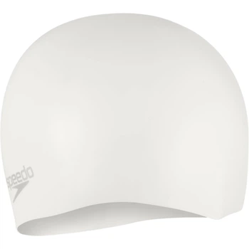 Шапочка для плавания Speedo MOULDED SILC CAP AF/AM/AU белая 8-7098417614