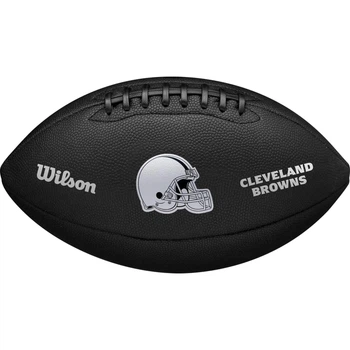 М'яч для американського футболу Wilson NFL TEAM METALLIC PREMIERE CL OF чорний Розмір 9 WF4015808XBOF