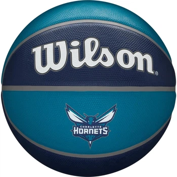 Баскетбольный мяч Wilson NBA TEAM TRIBUTE CHARLOTTE HORNETS сине-темно-синий Размер 7 WTB1300XBCHA