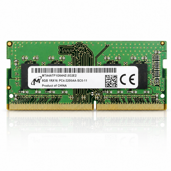 Оперативна пам'ять SODIMM 8Gb DDR4 3200MHz Micron MTA4ATF1G64HZ-3G2E2 б/в mta4atf1g64hz-3g2e2