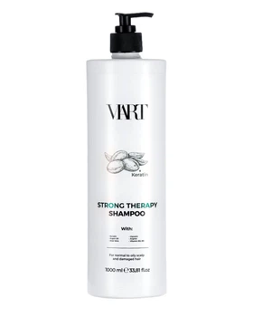 Шампунь для окрашенных волос VIART STRONG THERAPY с кератином 1000 мл