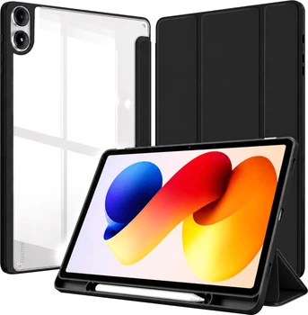 Чехол для планшета Xiaomi Redmi Pad 2 Pro 12.1" BeCover Soft Edge TPU с креплением для стилуса Black (BC_716136)