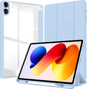Чехол для планшета Xiaomi Redmi Pad 2 Pro 12.1" BeCover Soft Edge TPU с креплением для стилуса Light Blue (BC_716141)