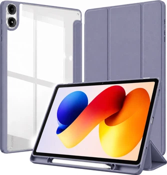 Чехол для планшета BeCover Soft Edge TPU с креплением для стилуса для Xiaomi Redmi Pad 2 Pro 12.1" Purple (BC_716143)