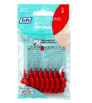 Межзубные ершики TePe Original 0.5 мм ISO 2, 8 шт