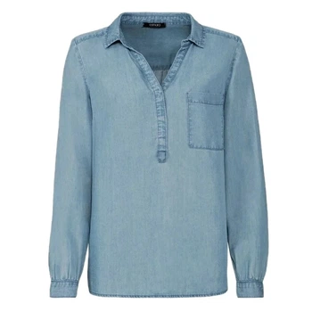 Блузка из лиоцелла для женщины Esmara Lyocel (TENCEL™) 342751 34(XS) Голубой