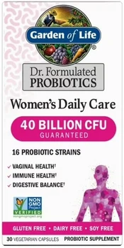 Пробиотики для женщин Garden of Life Dr. Formulated Probiotics Women's Daily Care 30 капсул (Stuff-061)