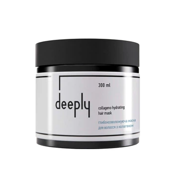 Глибокозволожуюча маска для волосся з колагеном deeply collageno hydrating hair mask