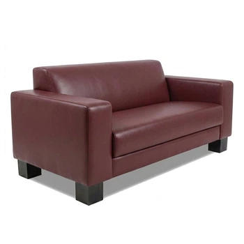 Диван Bruno 160×83×77 см екошкіра Bordeaux