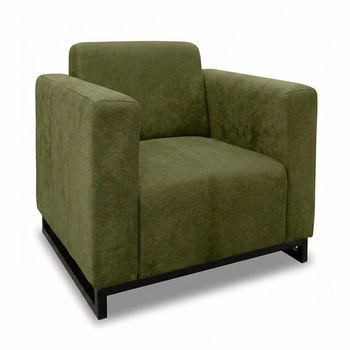 Диван Kansas Soft Olive 90×75×88 см (металевий каркас)