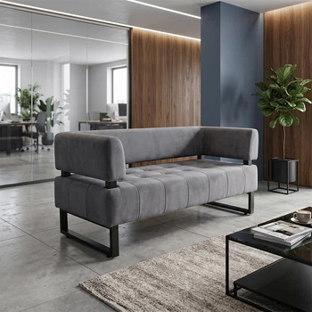 Диван Office Soft Grey 155×65×75 см