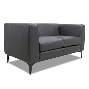 Диван Morgan 145×77×70 см екошкіра Deep Black