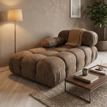 Модульний диван Bradley 150×90×70 см Soft Chocolate (спинка + підлокітник)