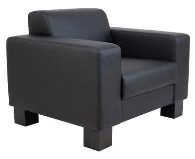 Диван Bruno 100×83×77 см екошкіра Midnight Black