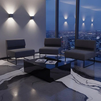 Диван Lounge 231×77×83 см Deep Graphite (три модулі)