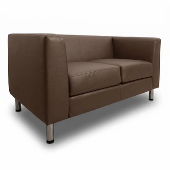 Диван Morgan 145×77×70 см екошкіра Coffee Brown