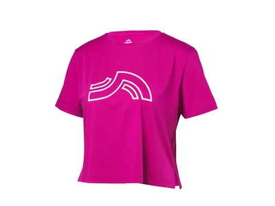 Спортивна футболка укорочена для жінки Crivit LYCRA® 495806 M рожевий