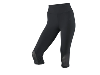 Спортивні легінси капрі-бриджі для жінки Crivit LYCRA® 495786 S чорний