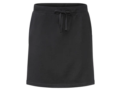 Юбка двунитка для женщины Esmara LIDL 416517_381406 XS Черный