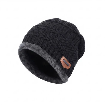Шапка на флисовой подкладке для мужчины Lidl TZMZZMTZ0001-BK 56,57,58,M-L Черный