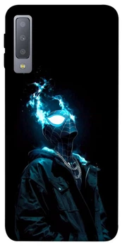 TPU чехол Demsky Black spiderman для Samsung A750 Galaxy A7 (2018)