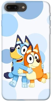 TPU чохол Demsky Bluey and bingo для Apple iPhone 7 plus / 8 plus (5.5")