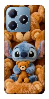TPU чохол Demsky Stitch teddy bears для Realme C63 4G