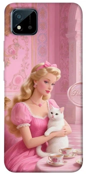 TPU чехол Demsky Barbie with cat для Realme C11 (2021)